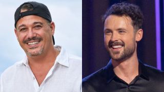 From L to R: Rob "Boston Rob" Mariano on Deal or No Deal Island, Dylan Efron getting judges' feedback on the Season 34 finale of Dancing With the Stars.