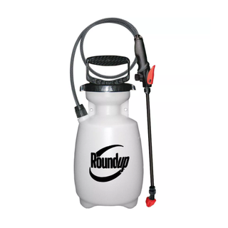 A garden sprayer