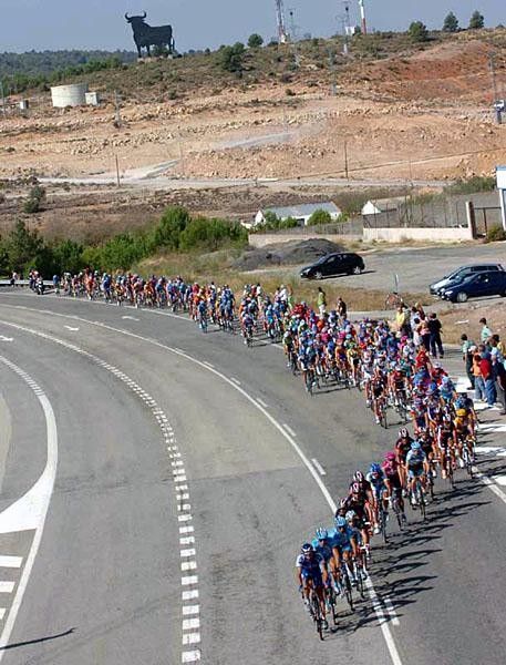The peloton all together