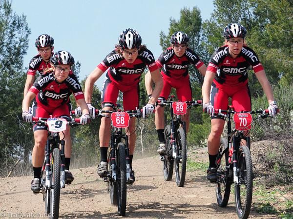 he BMC Development Team warming up for Short Track.