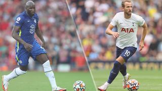 Romelu Lukaku of Chelsea and Harry Kane of Tottenham Hotspur could both feature in the Chelsea vs Spurs live stream