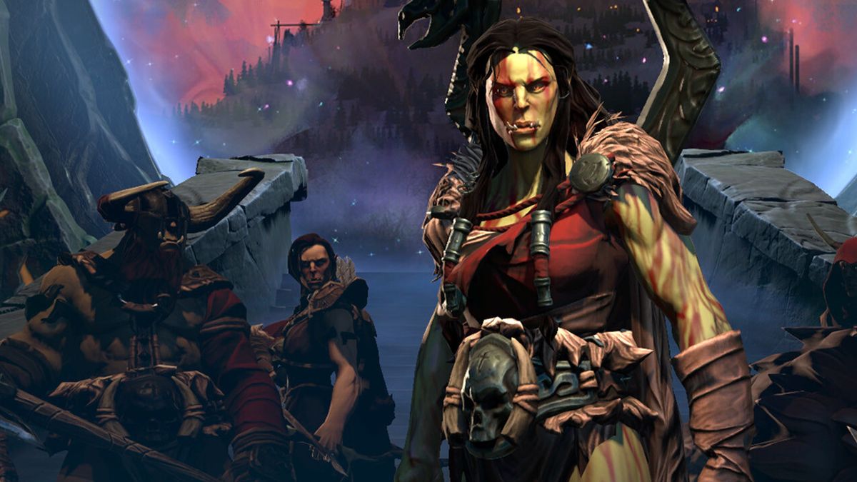 Best strategy games: An orc faction in Age of Wonders 4