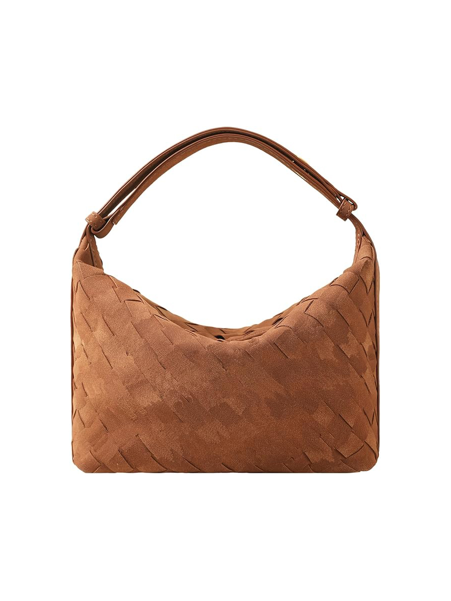 YLYYHH, Suede Leather Woven Bag