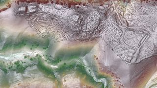 An aerial lidar video of Tugunbulak