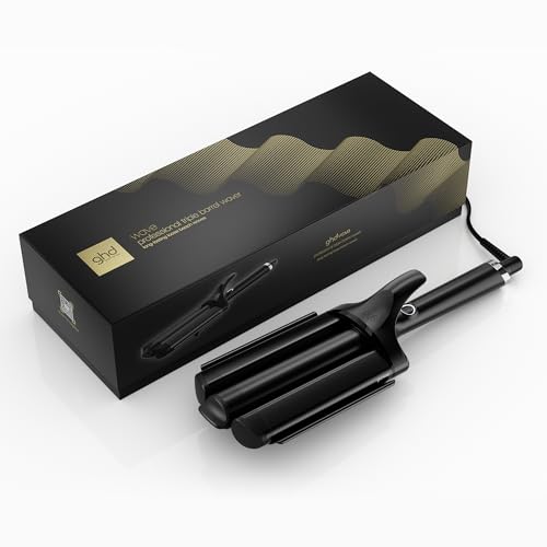 Ghd Wave Triple Barrel Hair Waver, 1.3" Barrel, Black