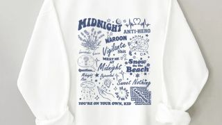 Midnights-themed crew neck