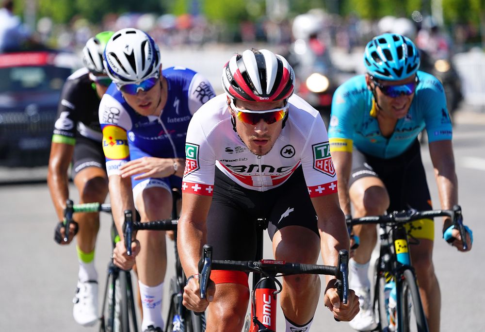 Silvan Dillier in the breakaway at Tour of Guangxi