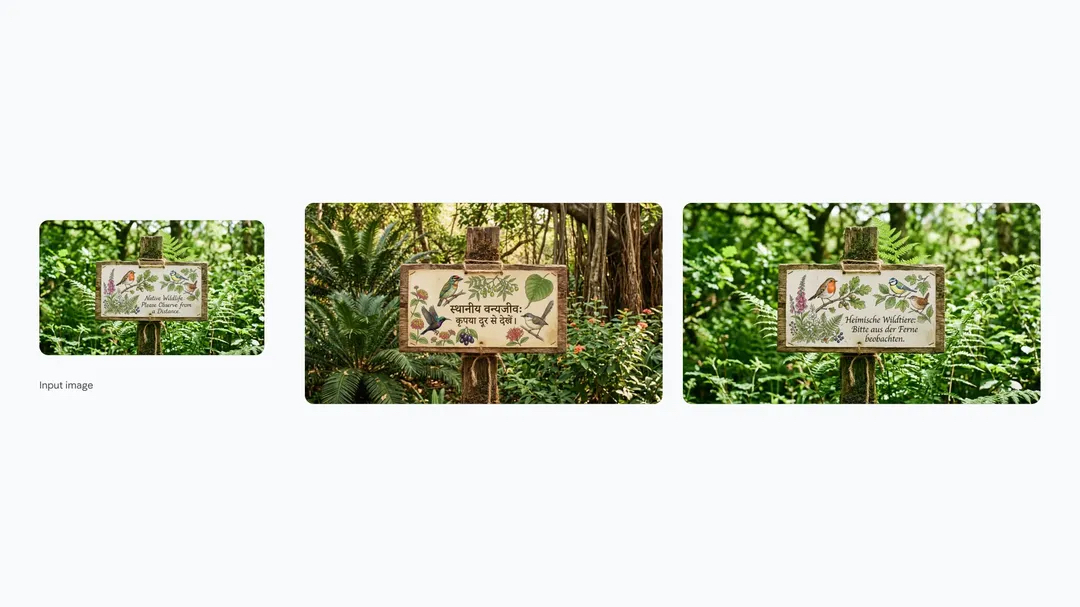 Google's sample images generated using Nano Banana 2