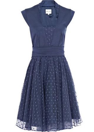 Reiss flared skirt dress, £189