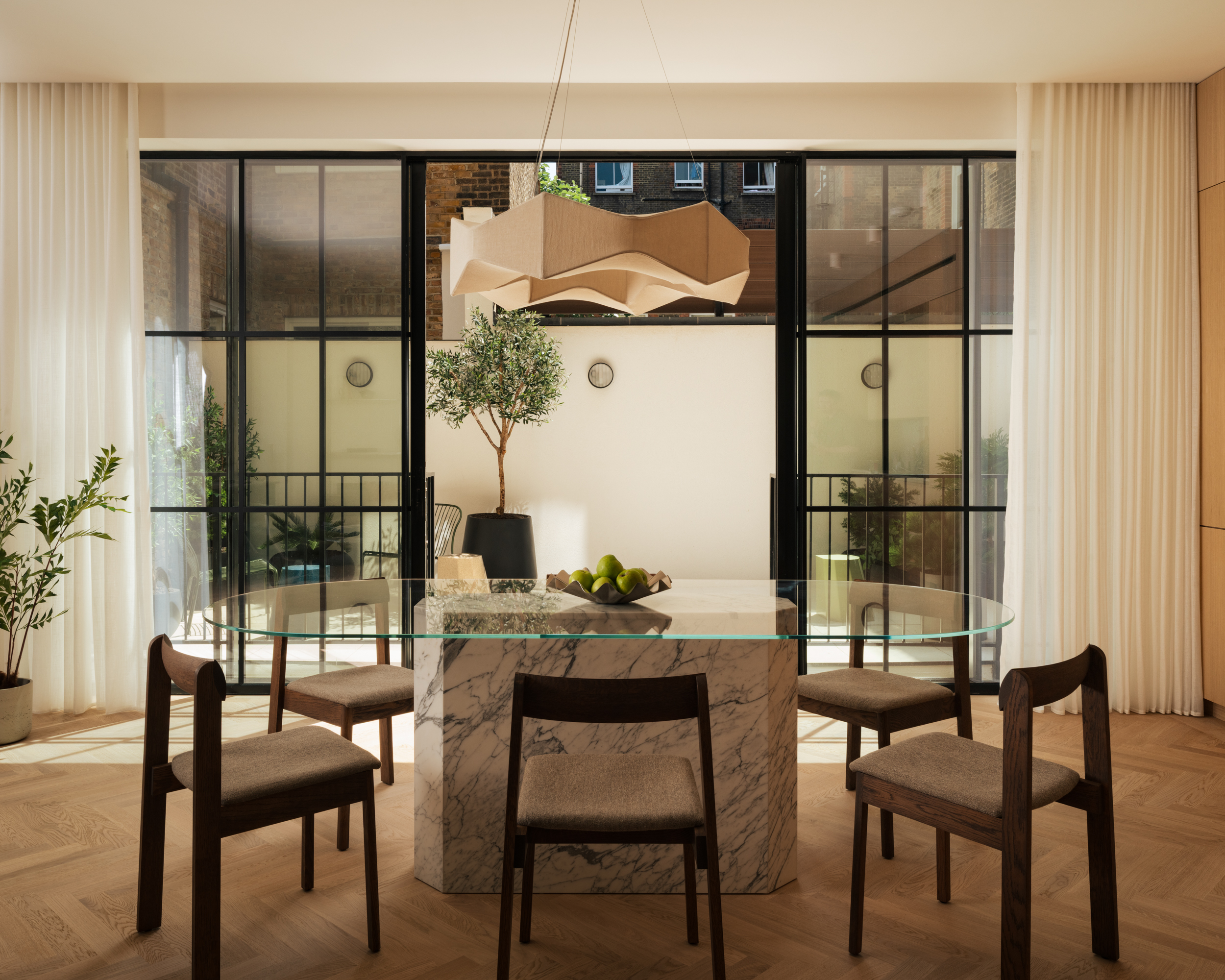 The Dairy by Echlin, warm interiors in a reworked old dairy building