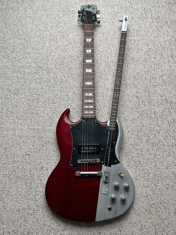 Steven Battelle's electric guitar