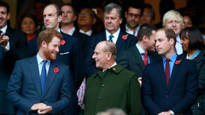 Prince Philip, Prince Harry, Prince William