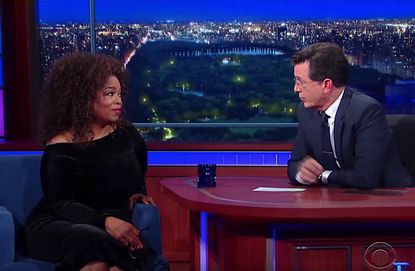 Oprah and Stephen Colbert swap favorite Bible verses