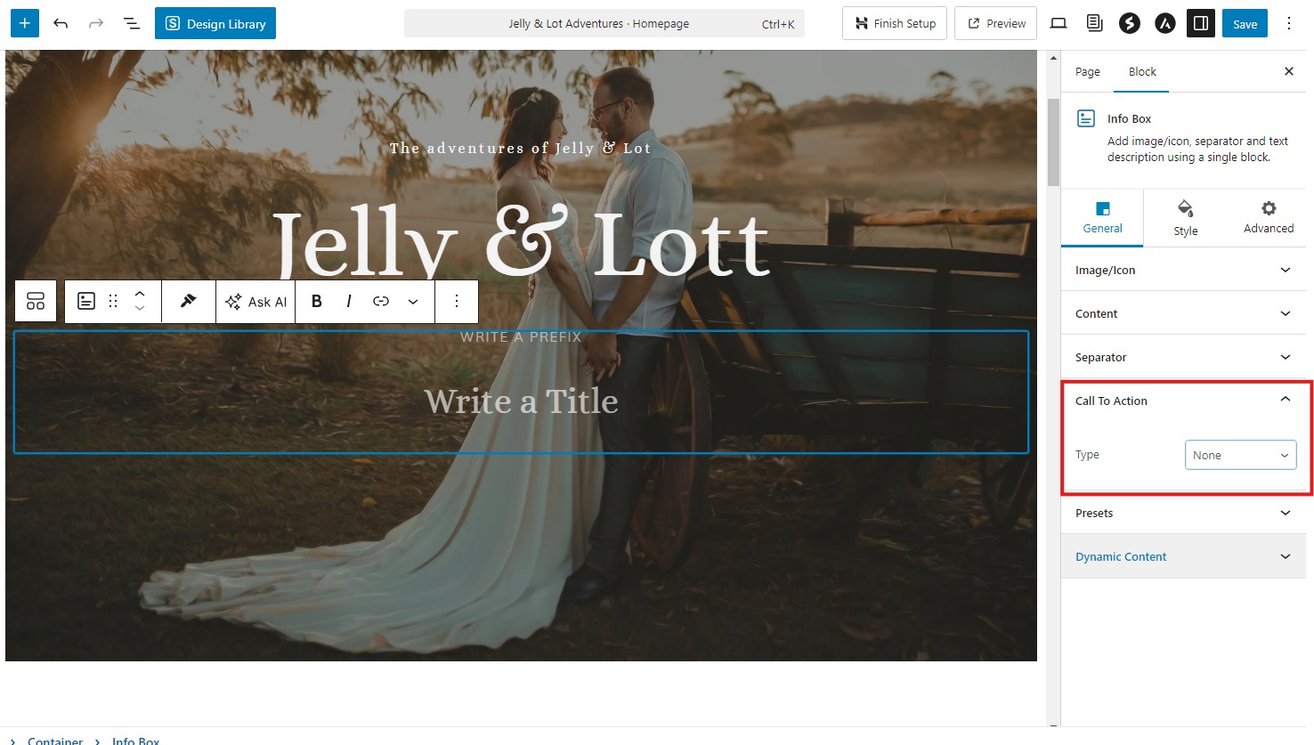 Screenshots of WordPress HTML editor