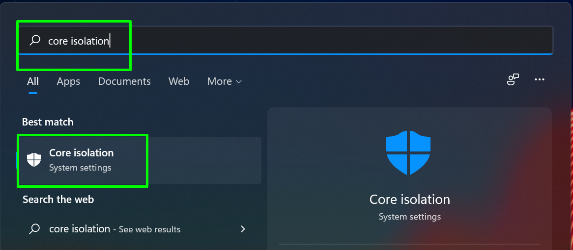 Ускорить работу windows 11. Core Isolation Windows 11. Виртуализация виндовс 11. Безопасность Windows 11. Целостность памяти Windows 11.