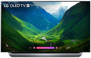 An image of the LG C8 OLED TV