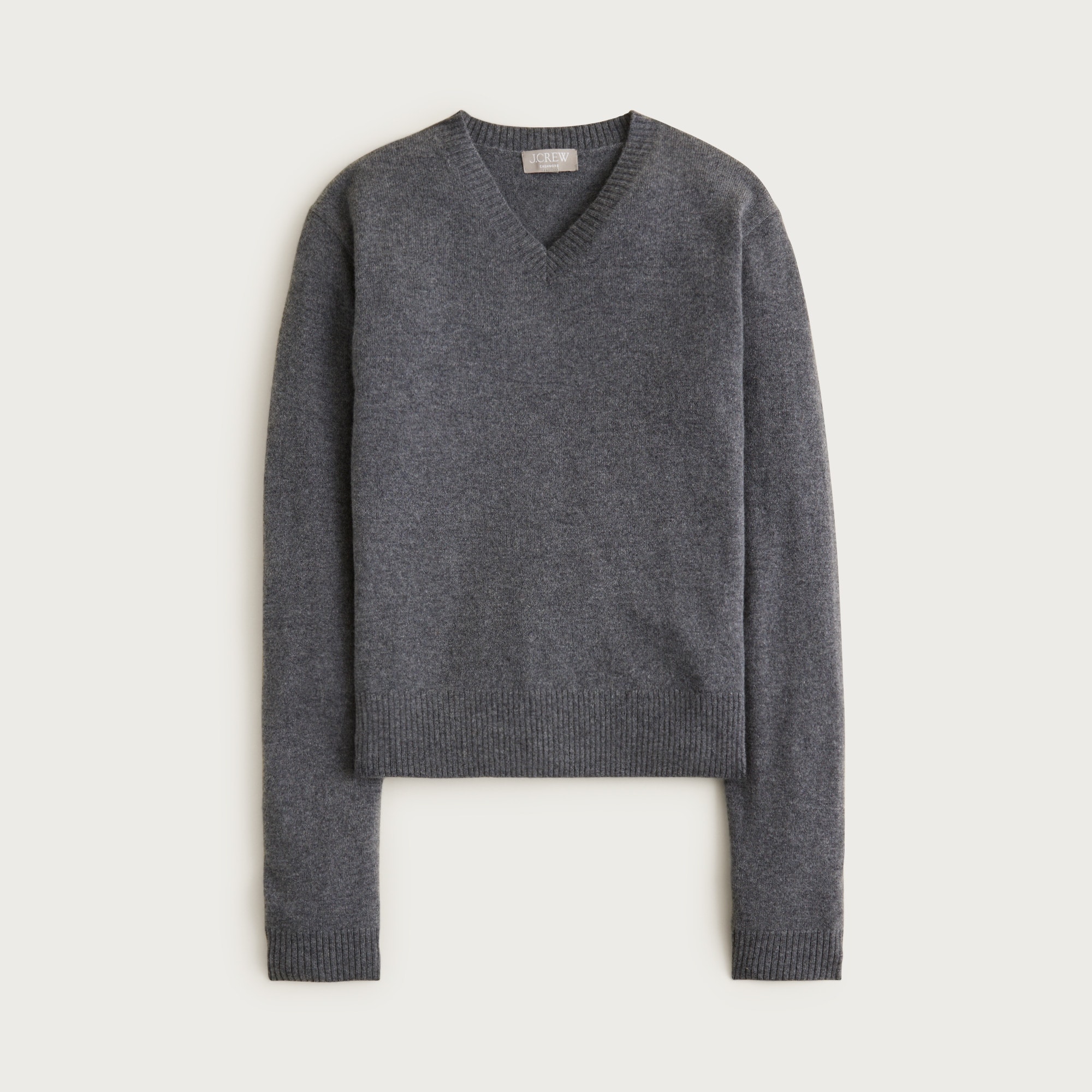 Cashmere High V-Neck Sweater