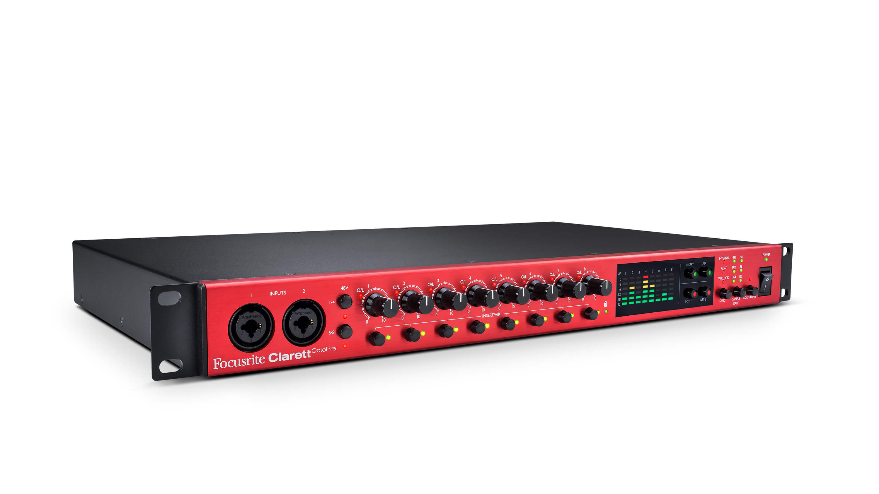 Focusrite Introduces Clarett OctoPre