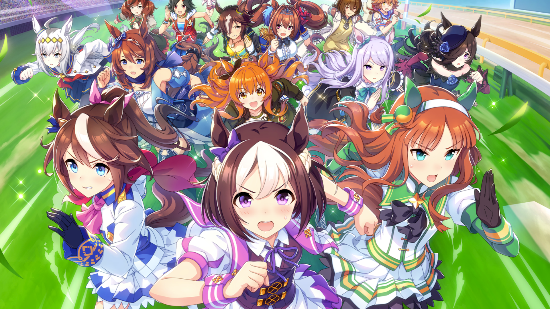 Umamusume: Pretty Derby horse girls racing