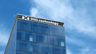 DXC Technology sign on headquarters building