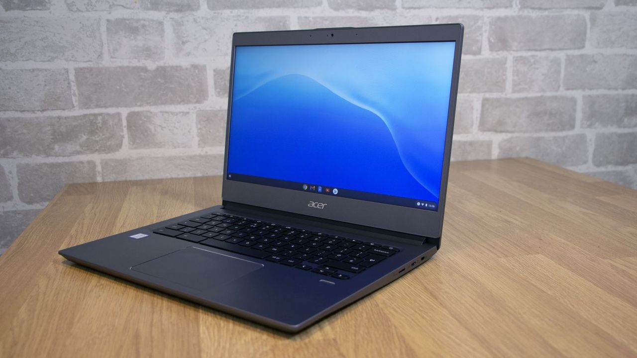 Acer Chromebook 714 angle view