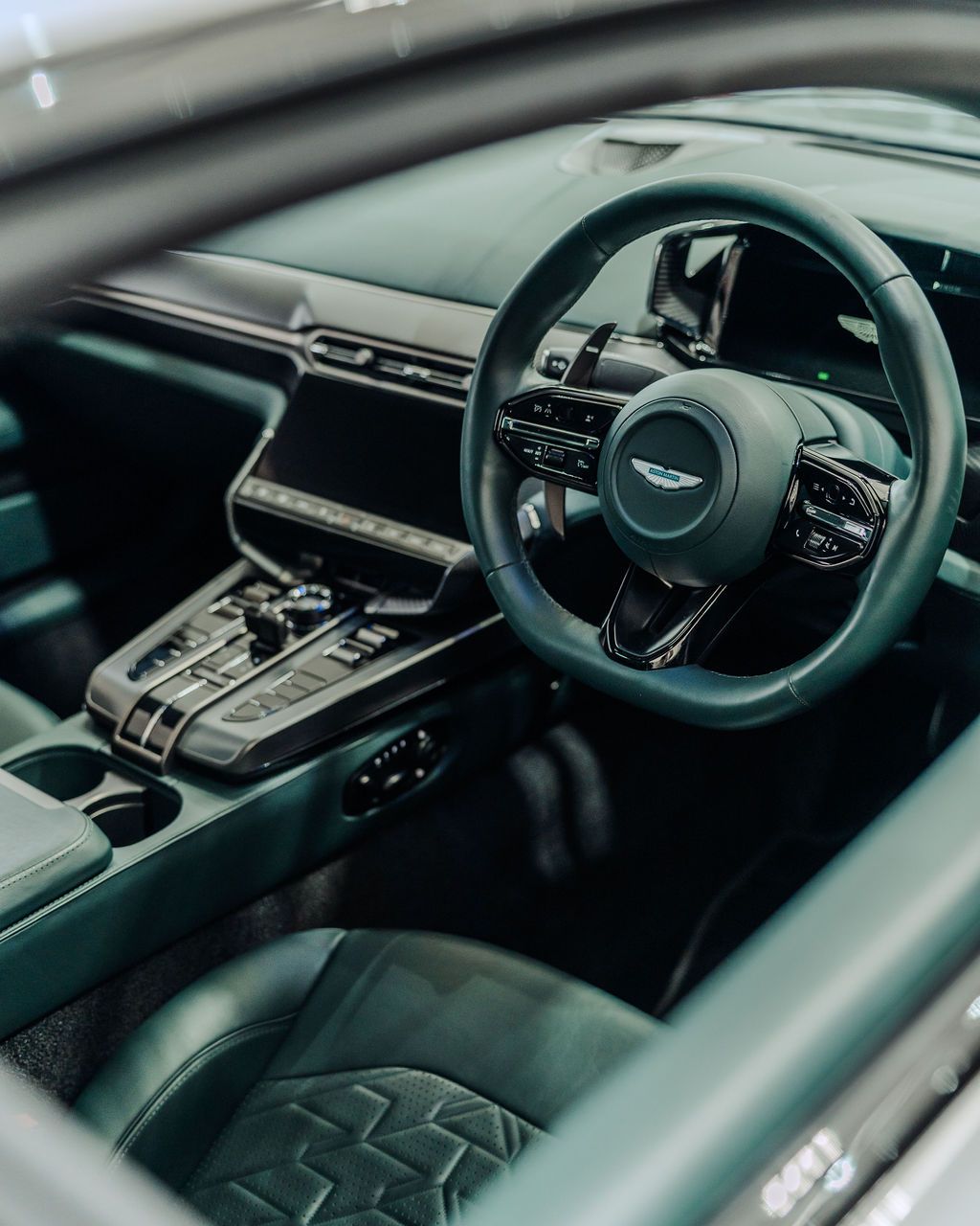 Green soft top car