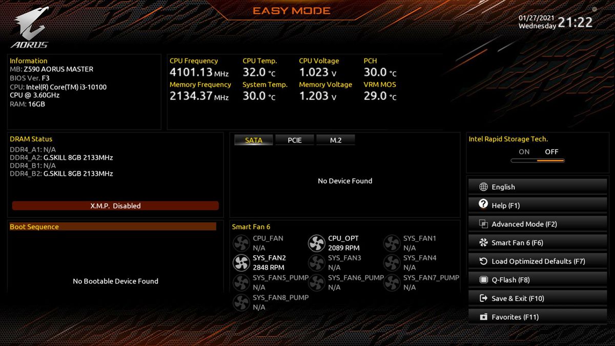 Gigabyte Z590 Aorus Master