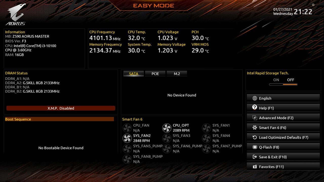 Gigabyte Z590 Aorus Master