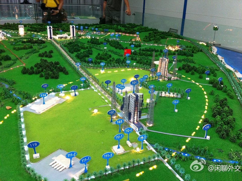 Hainan Island Spaceport Model