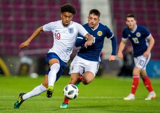 Scotland Under-21 left-back Greg Taylor is stepping up