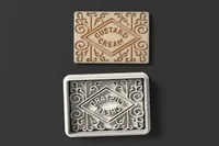 Lavender Cutters Custard Cream Biscuit Cookie Cutter and Stamp Set - View at Etsy