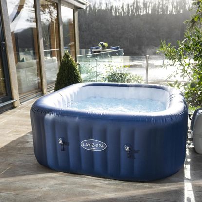 Hot tub decking ideas: pool surrounds to elevate your garden | Ideal Home