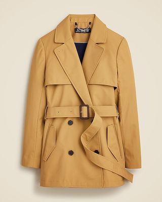 Cropped Icon Trench Coat