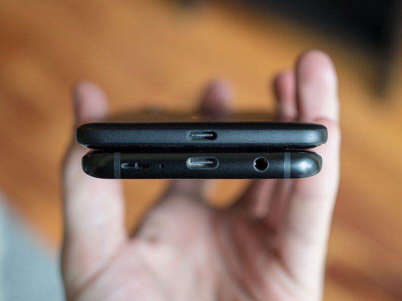 Samsung Galaxy S9+ and Pixel 2 XL