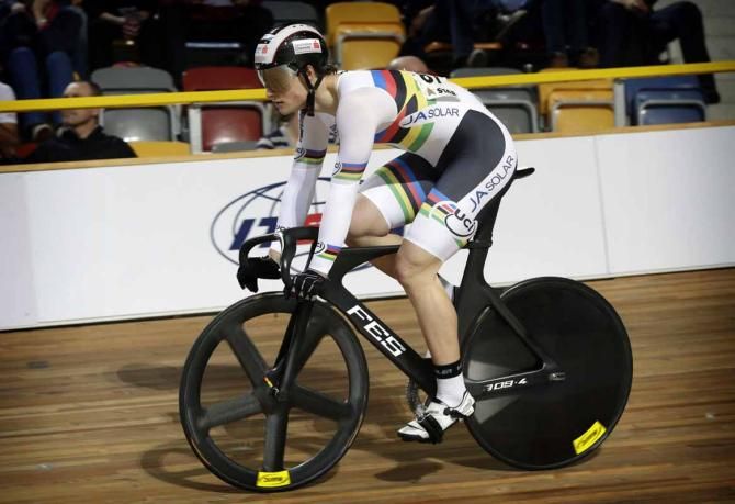 Germany's Rene Botticher in action