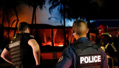 Police respond to reactions to New Caledonia’s decision to remain part of France