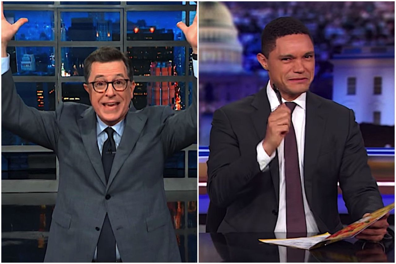 Trevor Noah and Stephen Colbert on Kavanaugh and UB40