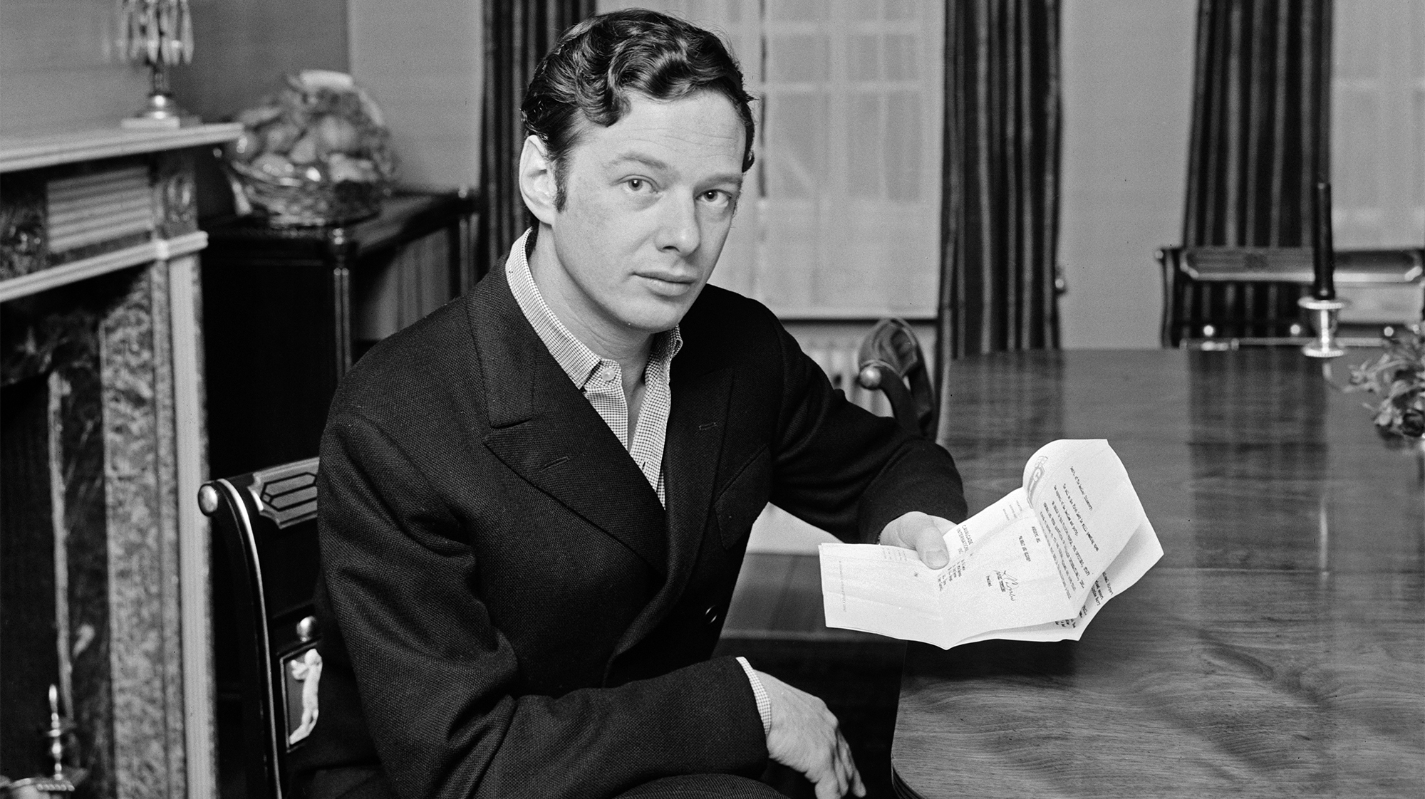 English music entrepreneur Brian Epstein (1934 - 1967), manager of The Beatles, UK, 10th July 1966.