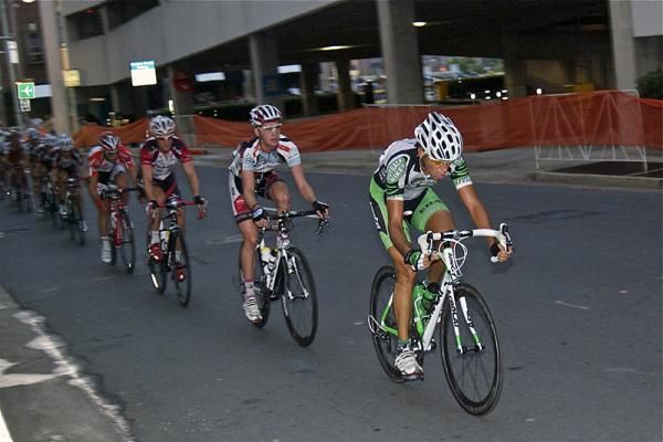 Aerocat Cycling Team put in a massive effort to bring back a threatening 12-man break.