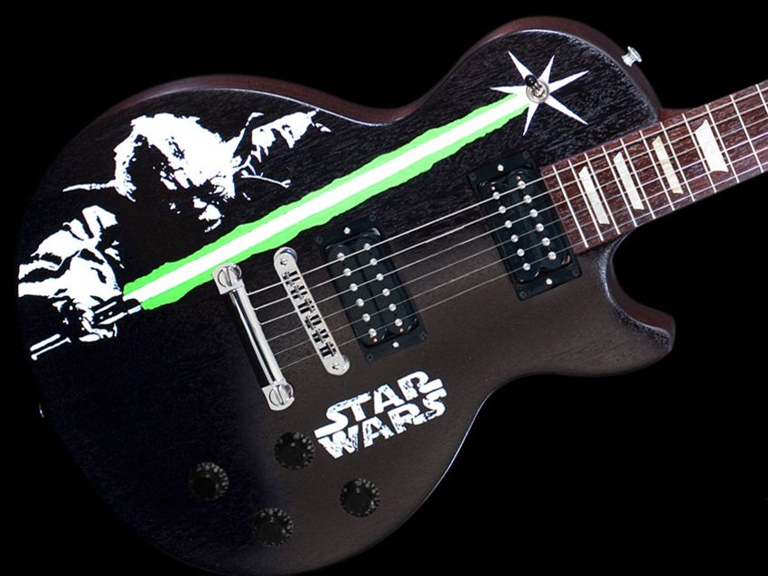 Lucas designs Star Wars' Yoda guitar for Gibson MusicRadar