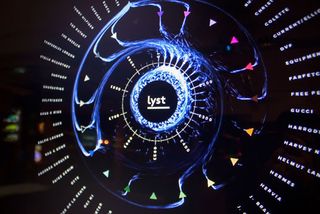Holition's artistic projection for Lyst visualises data in real time - and makes for an engaging piece of digital art too