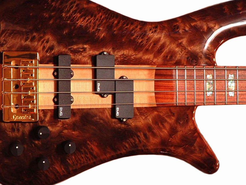 Spector Limited Edition Water Cured Redwood Burl Bass MusicRadar