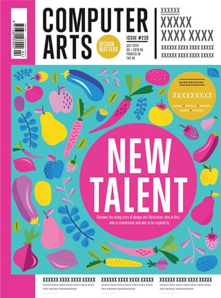 Cover design for CA's New Talent issue by Steph Morgan