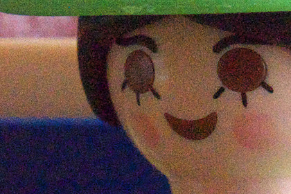 Cropped raw iso 6400
