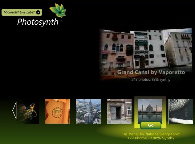 Photosynth for businesses launched today