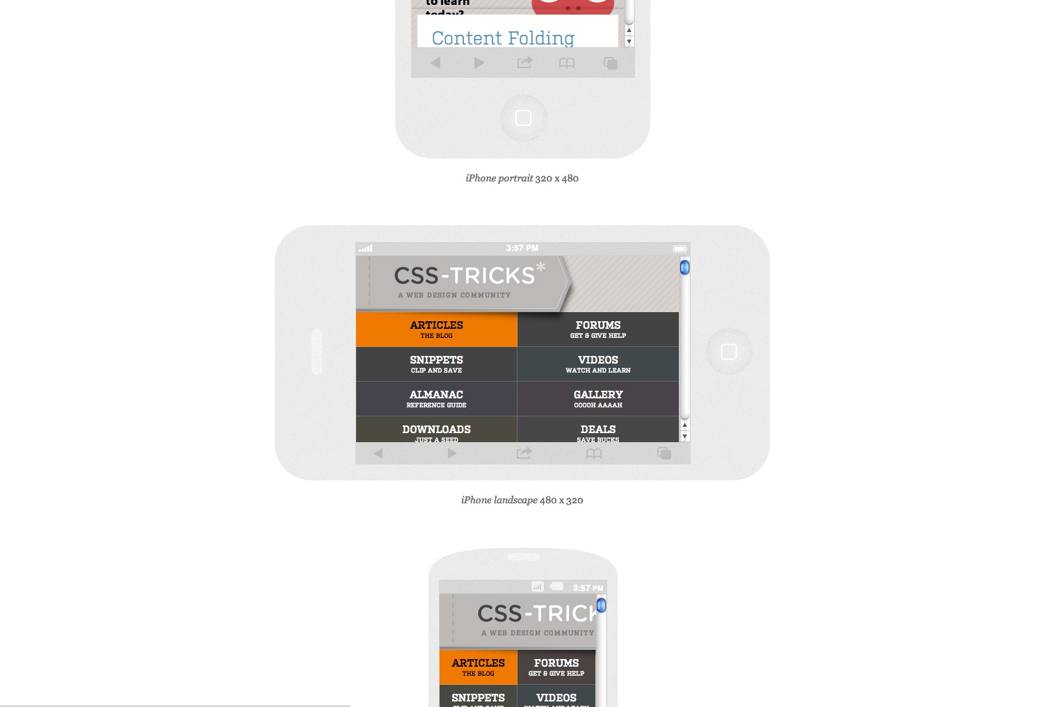 If the screen fits, or doesn't, iterate accordingly