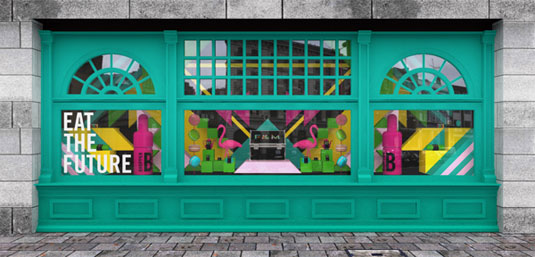 The Futurist Kitschen branding