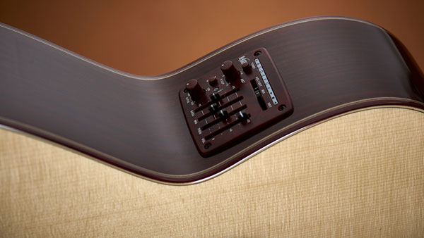 The B-Band A6T electronics provide a sophisticated, stage-ready system for the Showcase
