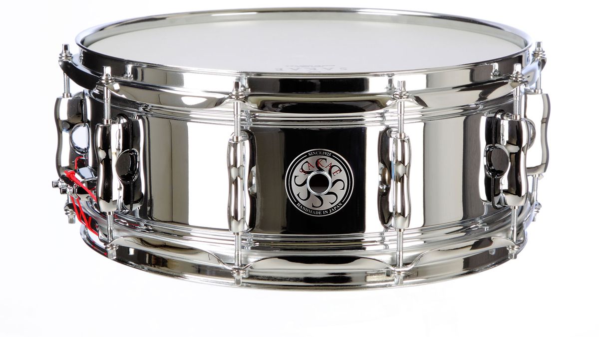 Sakae Drums Premium Steel Snare