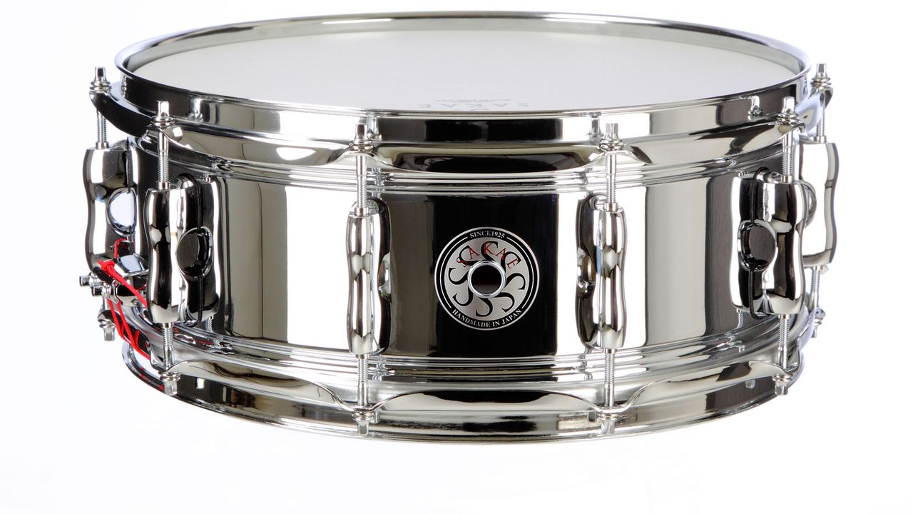 Sakae Drums Premium Steel Snare
